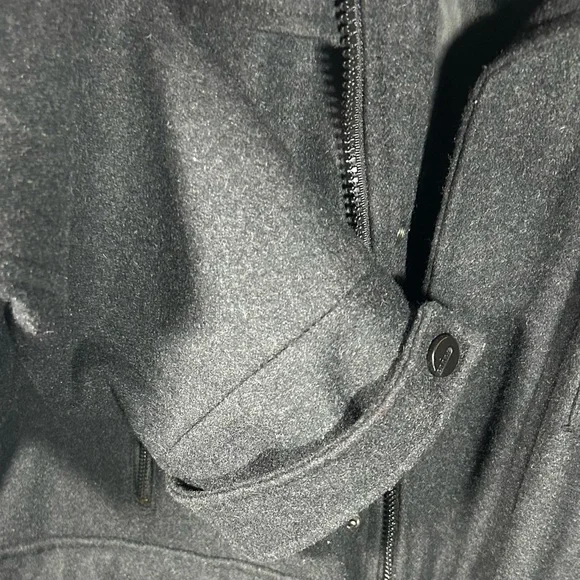 COOGI Dark Gray Military Field Coat- Wool Blend Size 2X - Picture 9 of 14